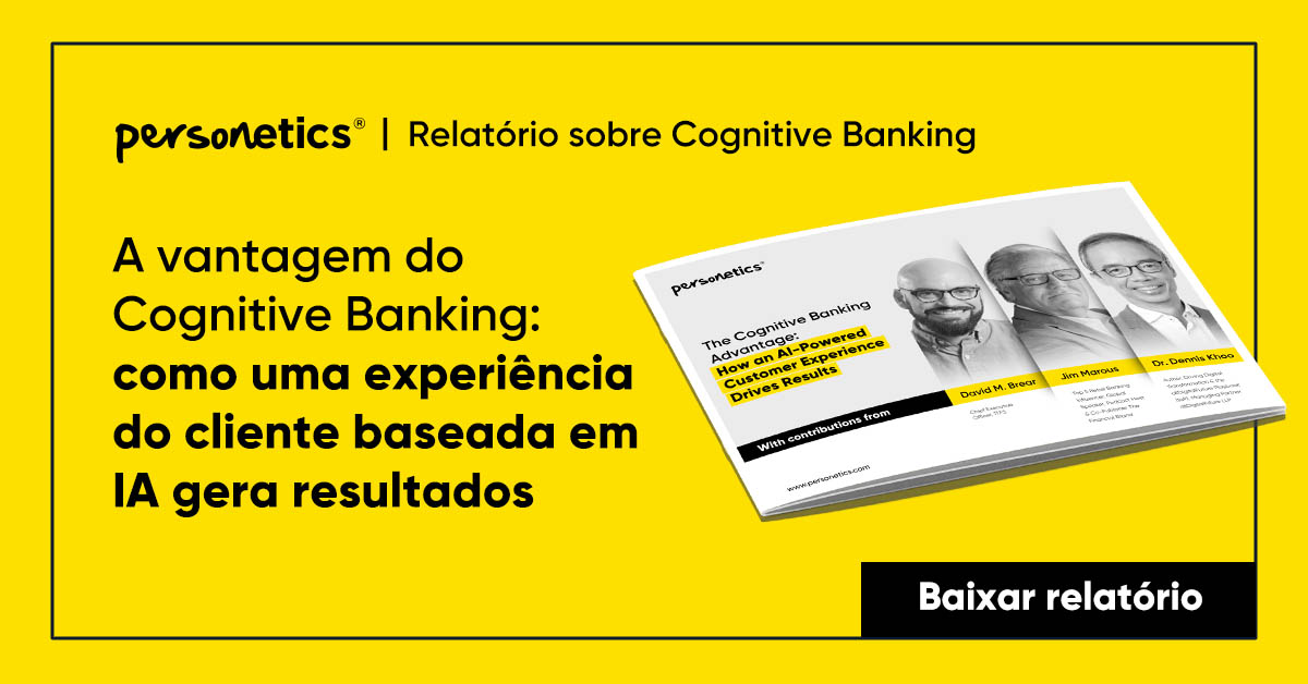 A Personetics é pioneira na era do Cognitive Banking com um novo conjunto de funcionalidades baseadas em IA