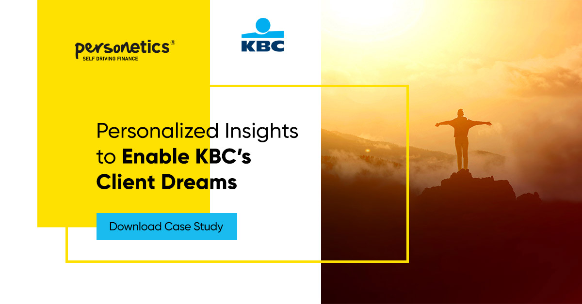 KBC Partners with Personetics to boost digital customer engagement and financial wellness