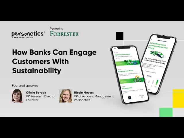 Forrester Sustainability insights Personetics