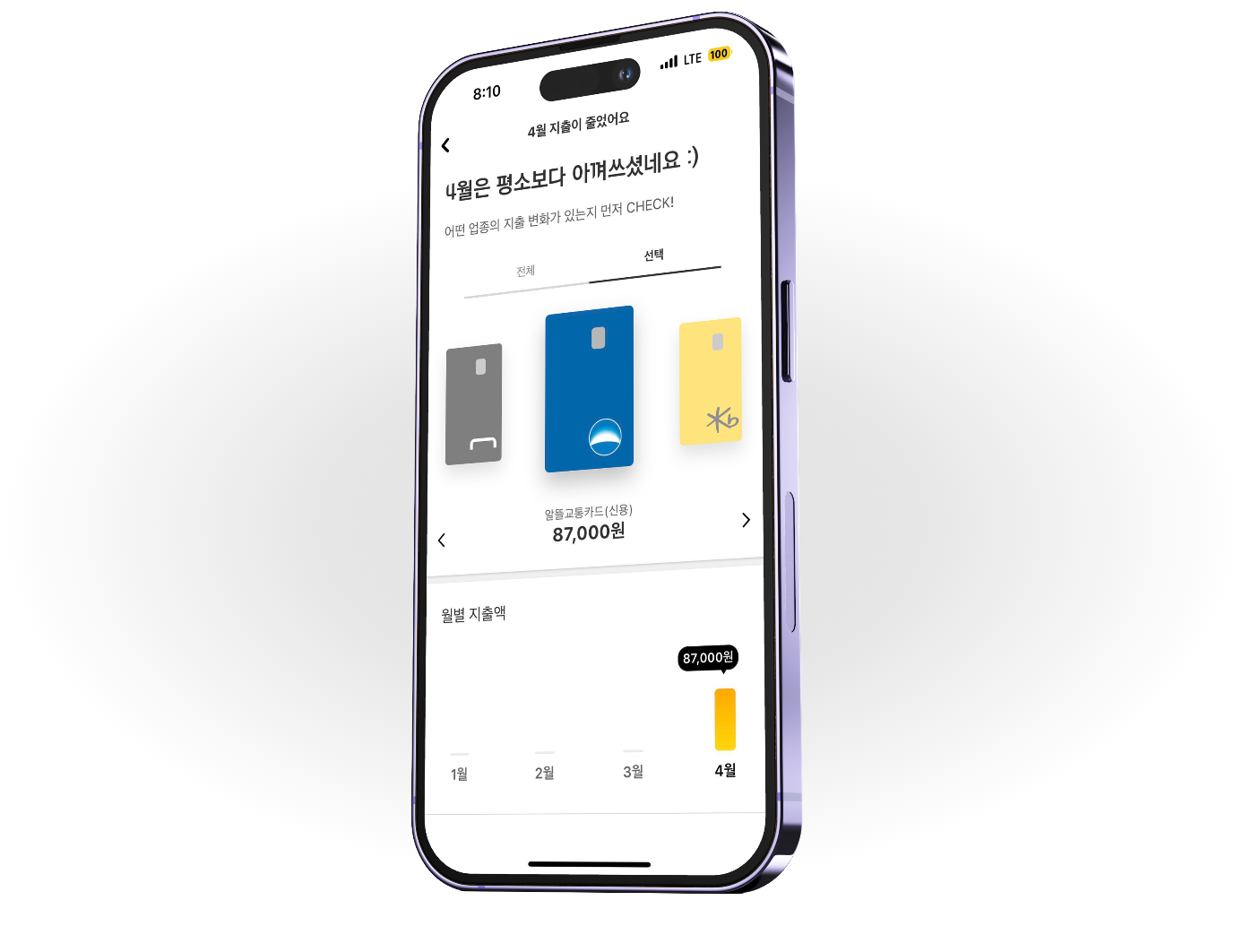 Hyundai Card mobile app Personetics