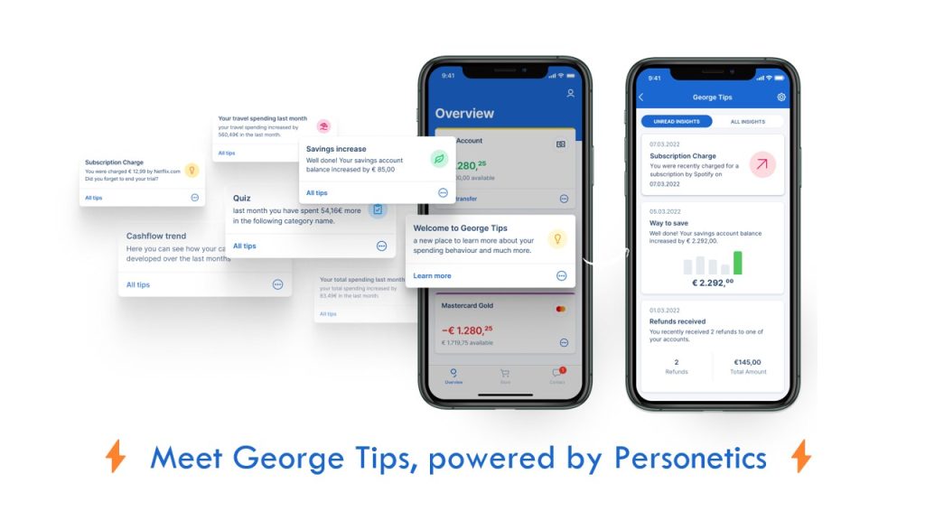 George tips powered by Personetics 2