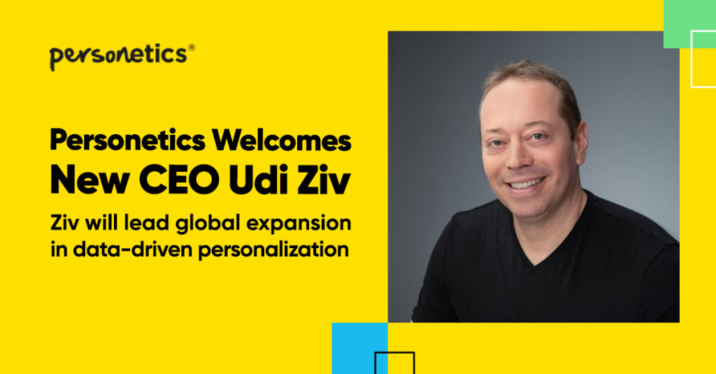 Udi Ziv Personetics new CEO