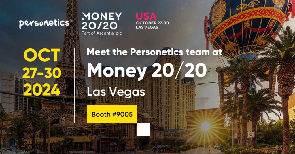 Meet Personetics at Money 20/20 Las Vegas, October 28-30