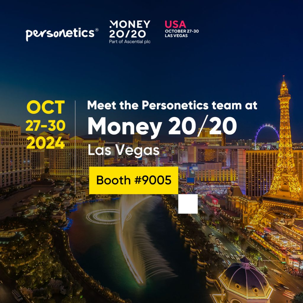 Meet Personetics at Money 20/20 Las Vegas, October 28-30 