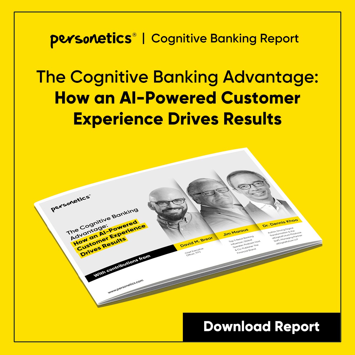 The Cognitive Banking Report Personetics