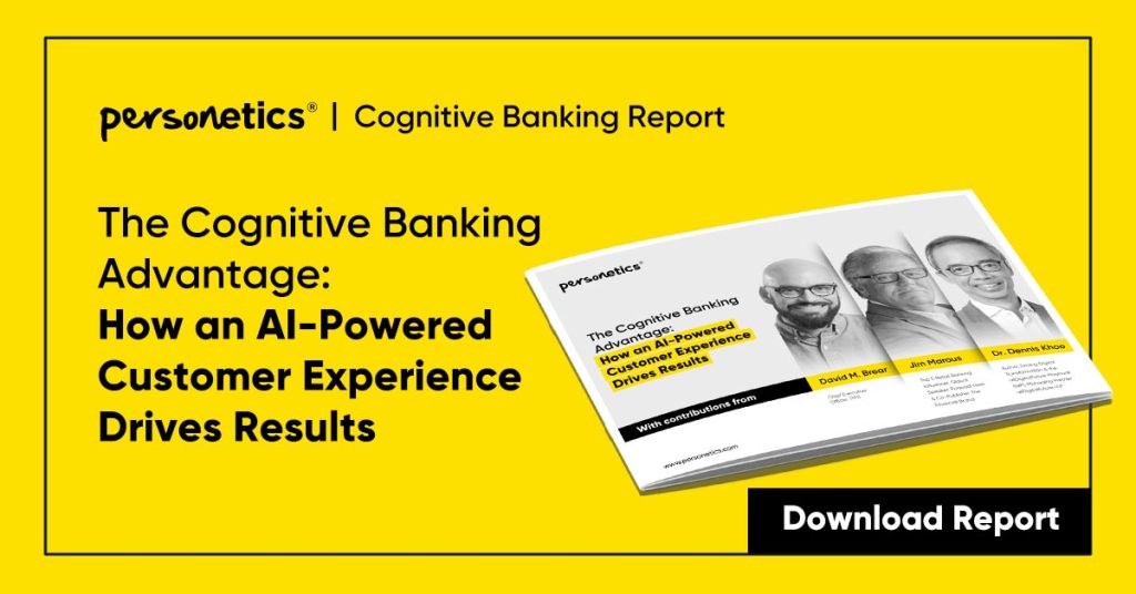 The Cognitive Banking Report Personetics