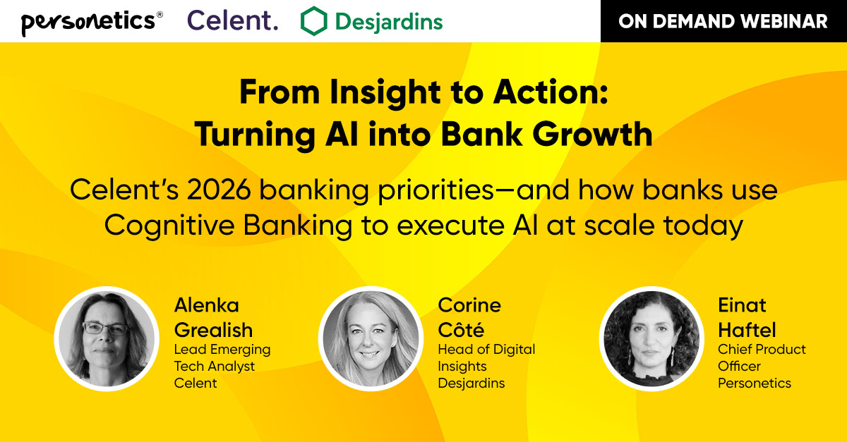 Watch On-Demand Webinar: How Leading Banks Are Turning AI Into Bank Growth