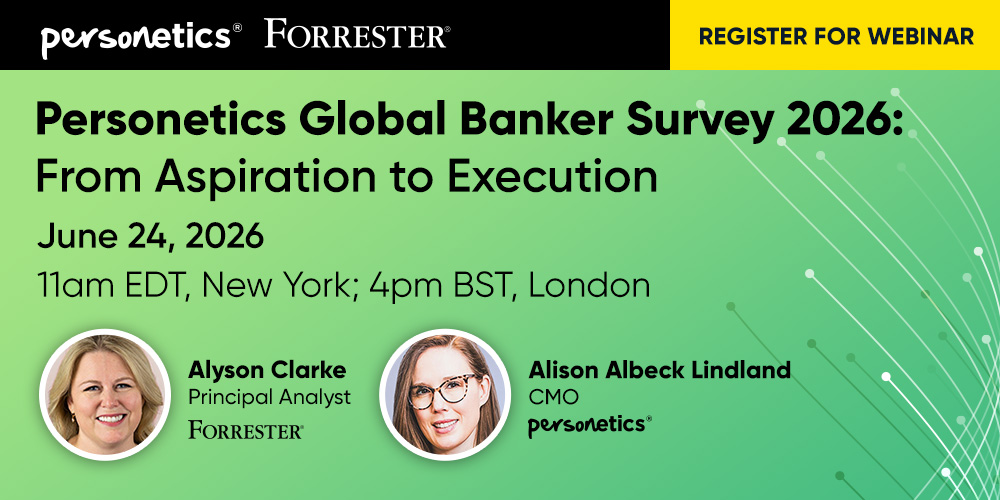 Join Personetics 2026 Global Banker Survey Webinar: From Aspiration to Execution