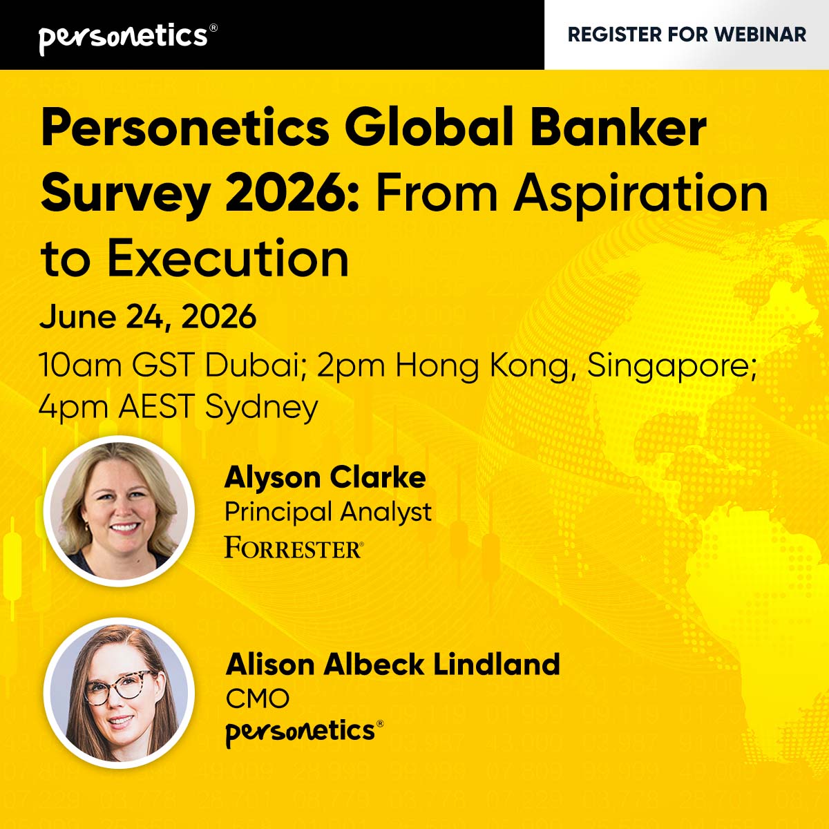 APAC Join Personetics 2026 Global Banker Survey Webinar: From Aspiration to Execution